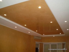 Prezzi controsoffitti in cartongesso roma fornitura e posa ... Prezzo controsoffitto cartongesso